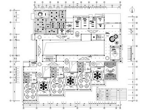  幼儿园设计cad施工图 