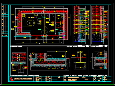 轻钢龙骨设计cad施工图 