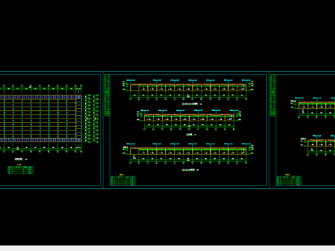  成都西南石材2期厂房CAD施工图 