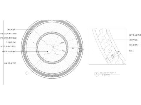  新古典地花cad大样图 