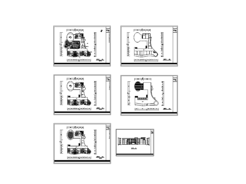  幼儿园cad施工图 
