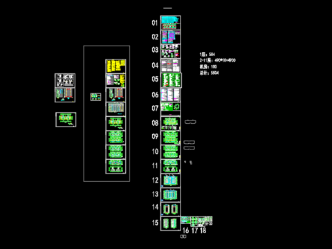  佳和世纪御园5号给排水及水灭火系统CAD施工图 