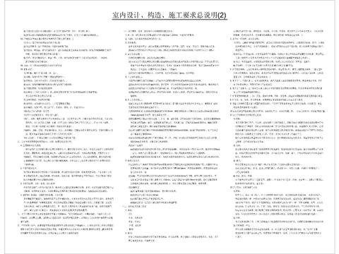  商业空间目录及设计说明CAD图库 