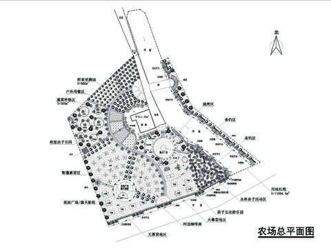  农场规划CAD施工图 