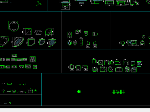  室内装修CAD图库大全 
