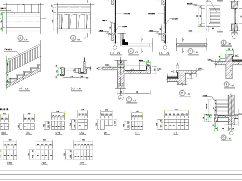  某學校全套CAD建筑施工圖 