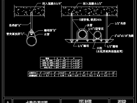  暖通设备大样CAD图库 