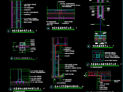  银行现金柜cad图库 