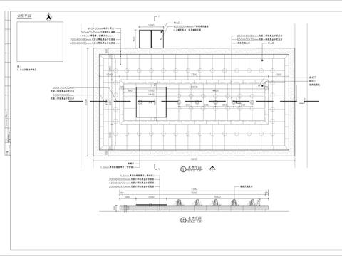  特色水景细部节点大样 