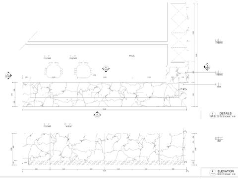  前厅接待台大样 