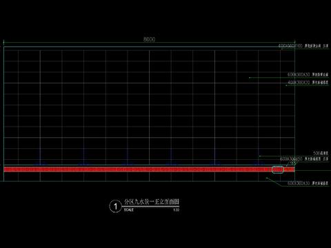  涌泉水景CAD施工图 