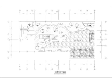  园林景观cad平面图 