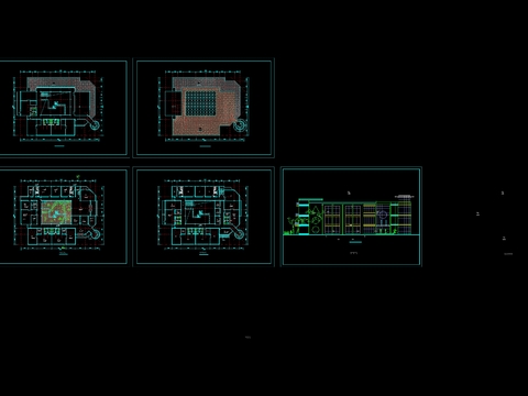  九班社区幼儿园建筑图 
