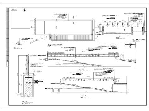  车库入口细部节点大样 
