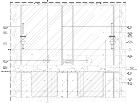  洗手台节点大样图 