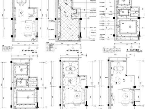  家具強(qiáng)電弱電給排水插座空調(diào)cad施工圖 