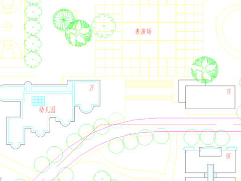  居住小區(qū)詳圖細(xì)規(guī)劃cad施工圖 