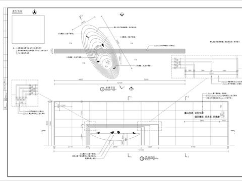  特色文化景墙细部CAD施工图 