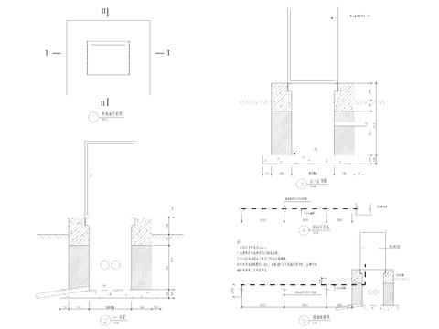  配电箱安装做法cad大样图 