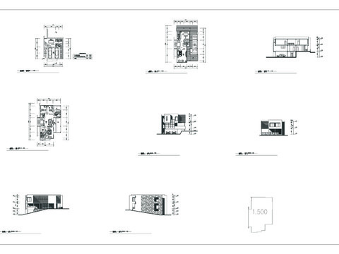  農(nóng)村房屋CAD施工圖 