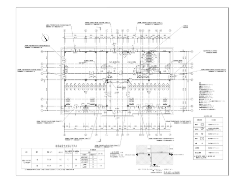  东城街道全兴社区和梁祝村党群服务中心项目cad施工图 