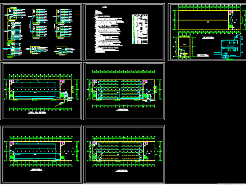  厂房电气消防CAD施工图 