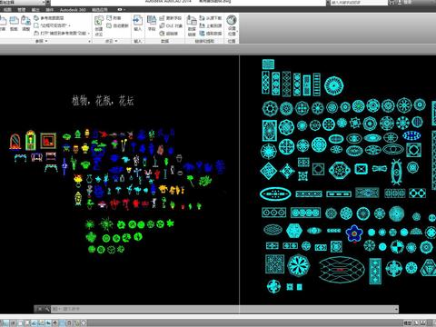  最全常用装饰图块cad图库 