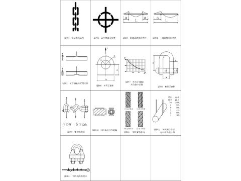  起重基础知识插图CAD施工图 