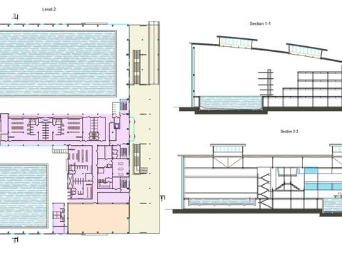  游泳池cad大样图 