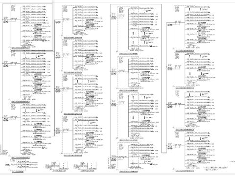  地下室 门诊楼 住院楼电气cad平面图 