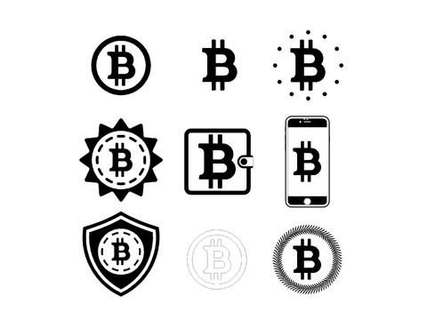  比特币图块cad图库 