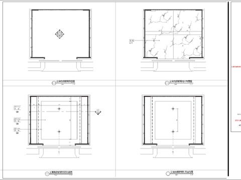  电梯轿厢cad大样图 