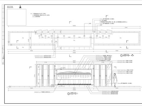  特色创意景墙细部CAD施工图 