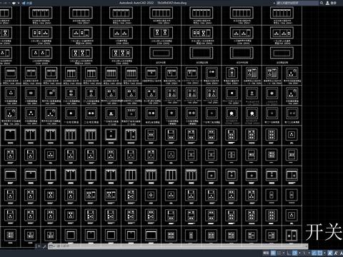 电器开关图 开关插座 插座 开关cad图库 