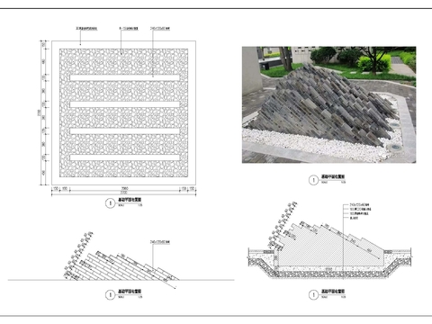  禅意小品cad详图 