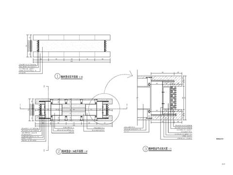  精神堡垒cad大样图 