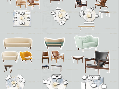  意大利House of Finn Juh家居cad图库 