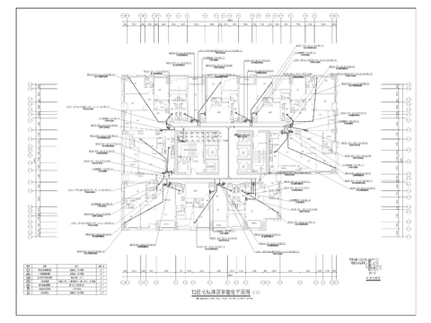  水市巷项目智慧小区工程cad施工图 
