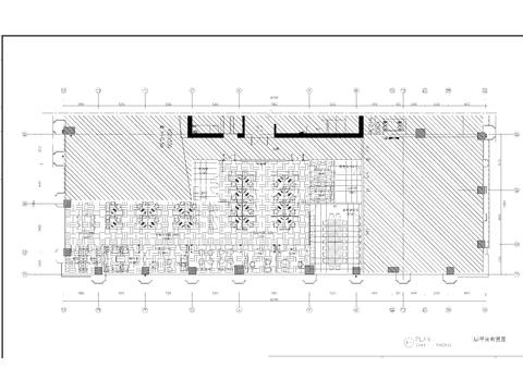  银行办公室cad施工图 