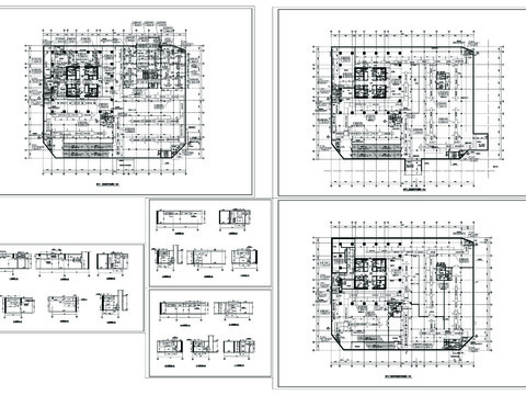 地下层空调CAD施工图 