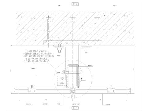  注胶式铝板cad大样图 