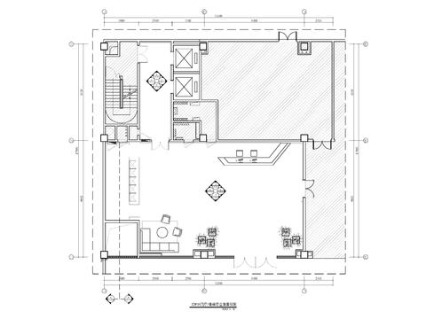  某公寓大堂公区CAD施工图 
