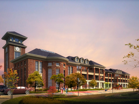  幼儿园cad施工图 