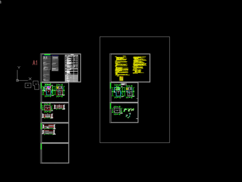  龙门吊码头服务建筑给排水系统设计CAD施工图 