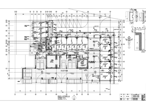  保利江北区大石坝组团G分区cad施工图 