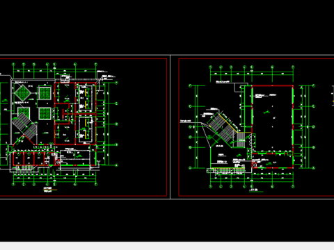  西磁食堂设计平面图 