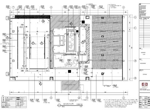  溫州浪漫大都會濱江公共空間住宅cad施工圖 