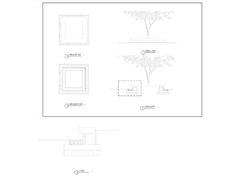  6种植池详图cad大样图 