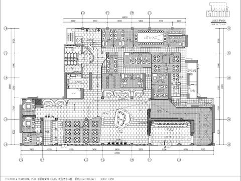  深圳營銷中心cad施工圖 