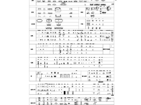  医疗器械设备模块CAD图库 